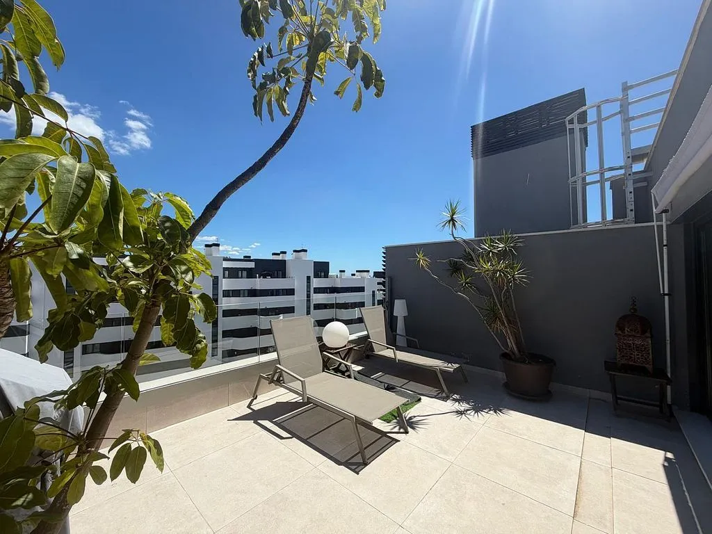 Terrace - Penthouse with Pool on Avenida Mar de Alborán