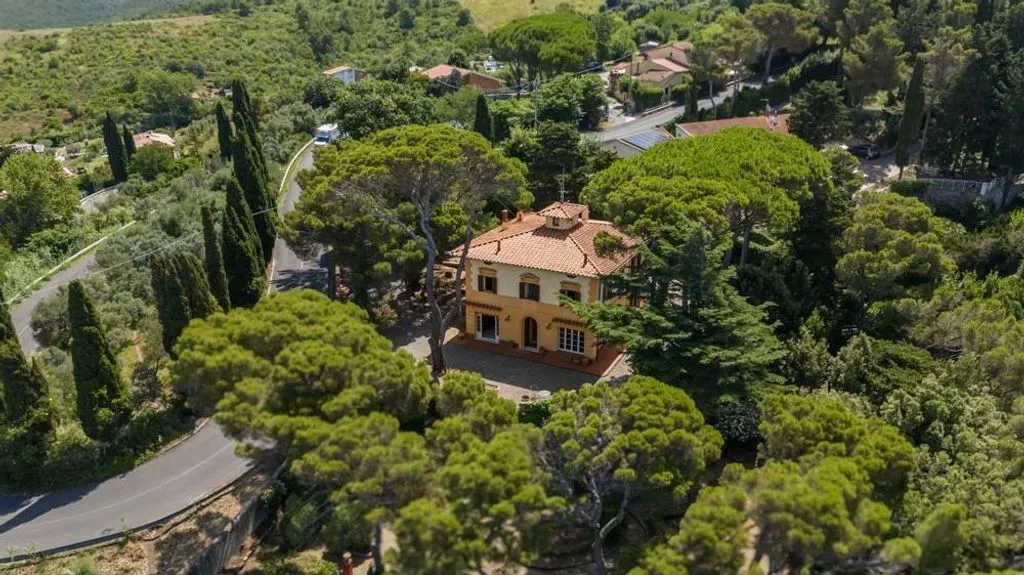 Vue aérienne - Luxury Villa with Sea View in Leghorn