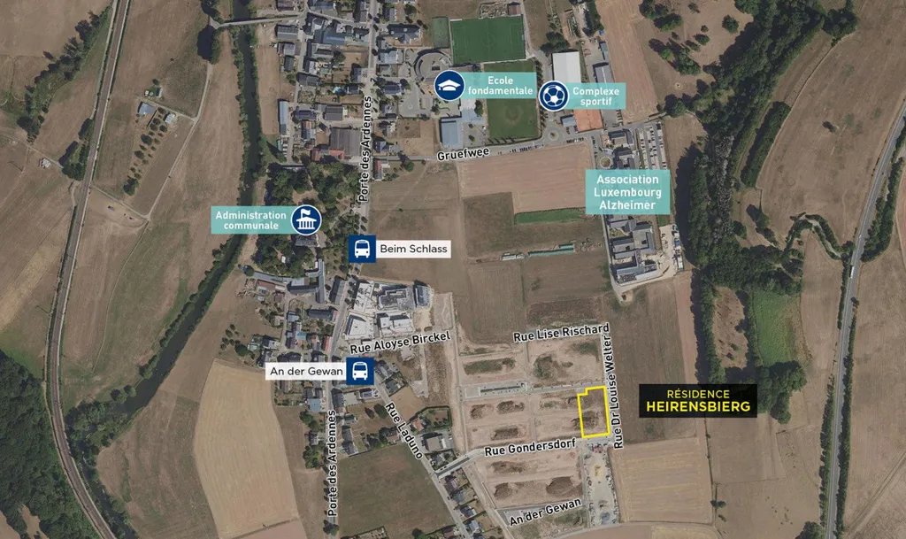 Plaan - New 2-Bedroom Apartment in Erpeldange