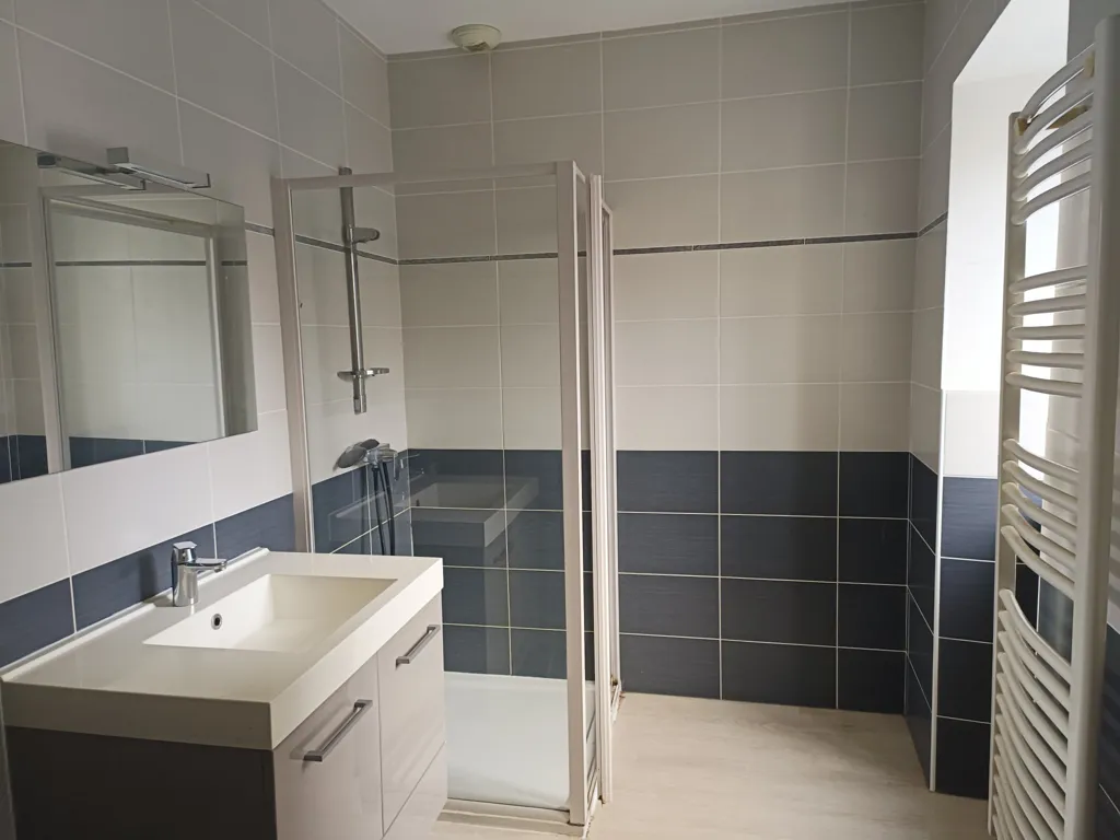 Salles de bain - Appartement Rénové à Jarcieu avec Grenier Aménageable