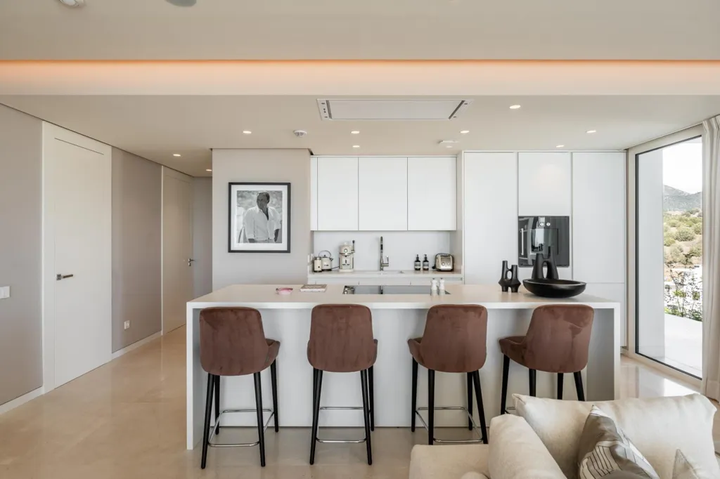 Cucina - Luxury Flat with Sea View in Ojén