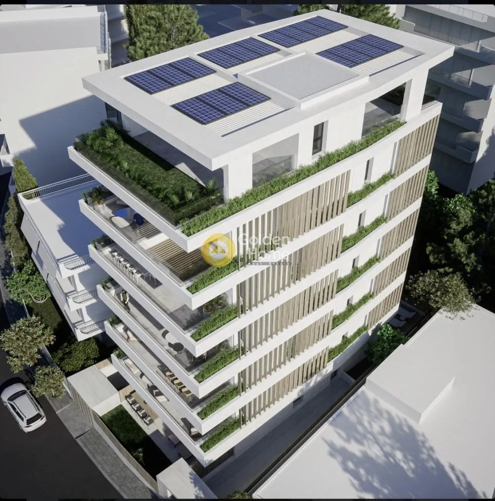 Õhuvaade - Apartment with Sea View in Alimos