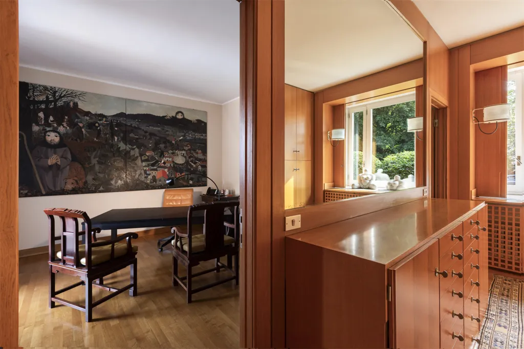 Office - Luxury Villa with Panoramic Views in Turin