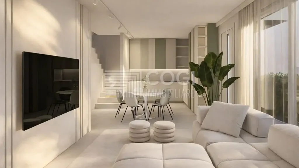 Living Room - Terraced House with Garden in Solarolo
