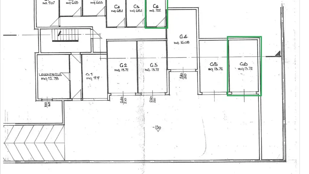 Plan - Trilocale with Panoramic View in Traversetolo