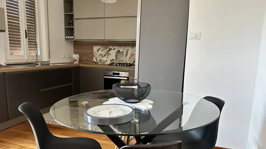 Sala da pranzo - Villa with Private Garden in Montegranaro, Pesaro
