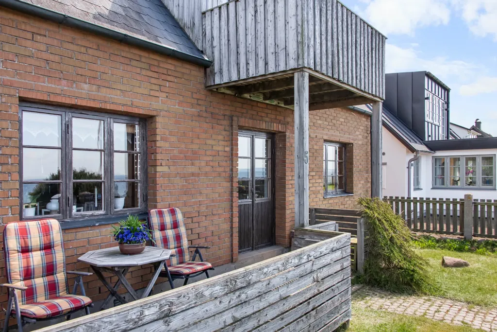 Terrasse - Victorian House with Sea View in Gamla Lerberget