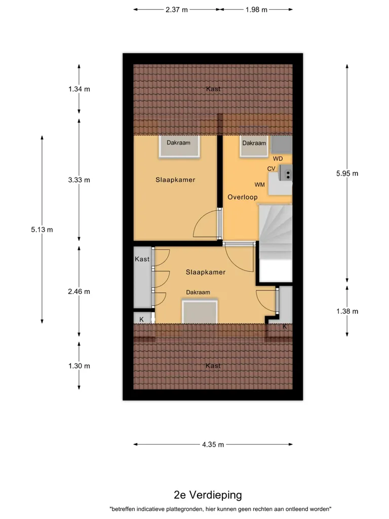 Plaan - Two-Storey House with Garden in Bladel