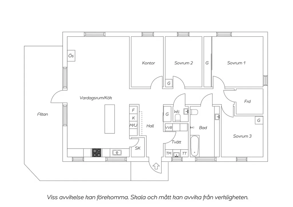 Plan - Passiv House Villa with Garden in Taxinge
