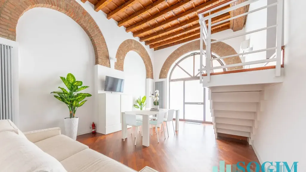 Séjour - Modernised Loft in Milan's Navigli