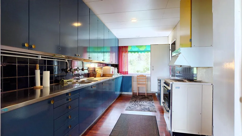 Köök - Spacious Detached House with Sauna in Somero