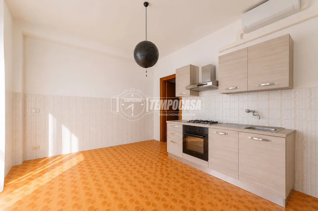 Köök - Two-Bedroom Flat with Balcony in Milan