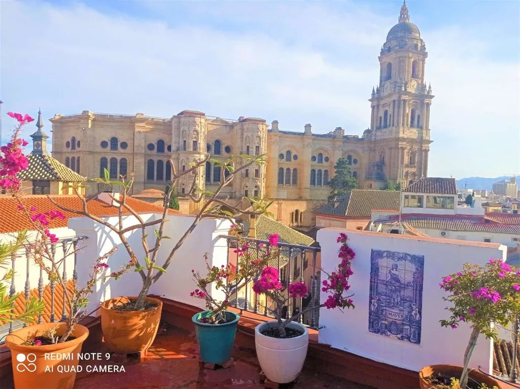 Terrass - Luxury Apartment with Cathedral Views in Málaga