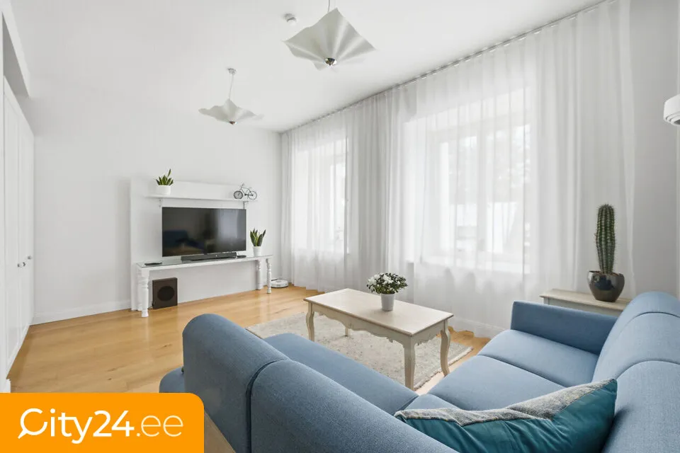 Elutuba - 3-toaline korter Nõmmel, 88.2 m²
