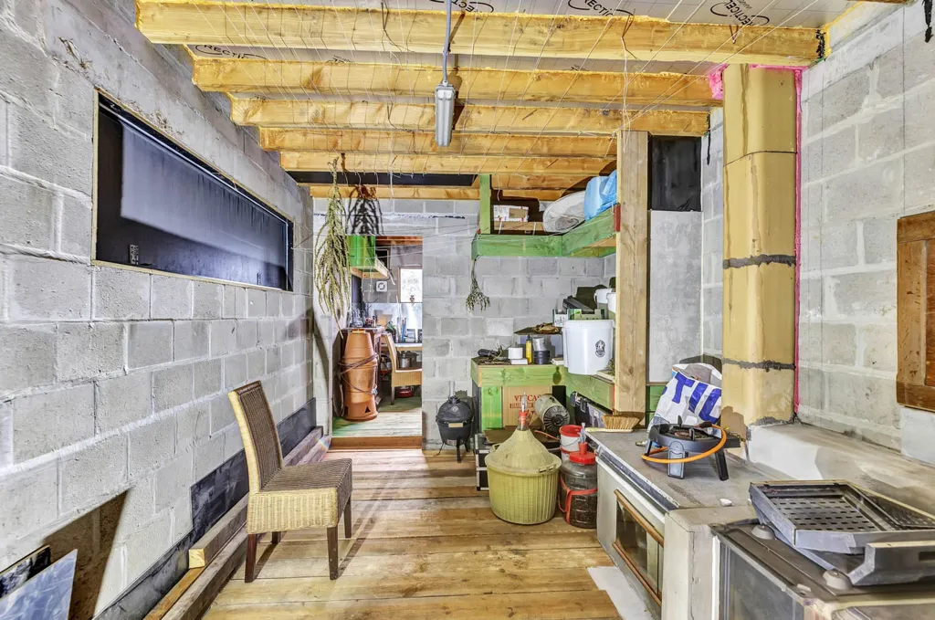 Kitchen - Renovation Project with Idyllic View in Viane