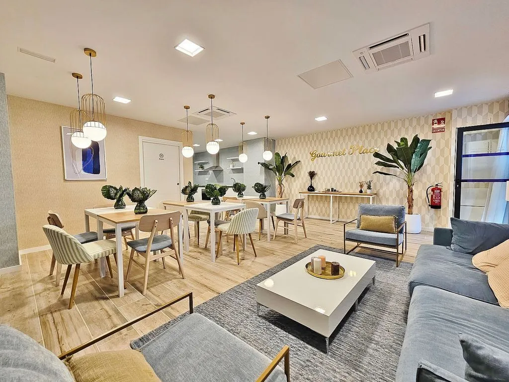 Dining Room - Modern Flat with Terrace in Santa Cruz