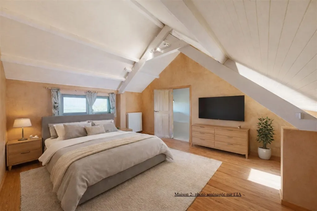 Camere da letto - Complex with Pool in Opprebais