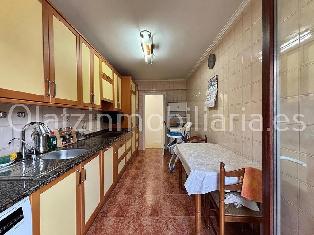 Kitchen - Bright Apartment with Terrace in Zalla Centre