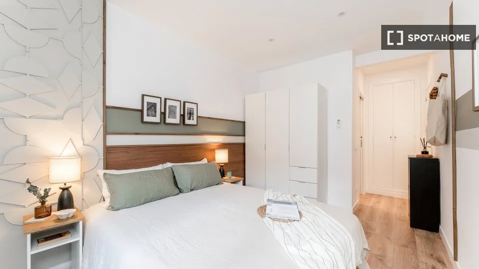 Camere da letto - 1-Bedroom Apartment with Balcony in Lista, Madrid