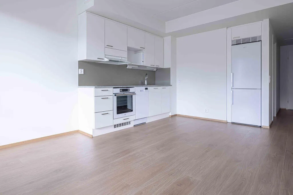 Köök - Bright 2-Bedroom Flat with Balcony in Espoo