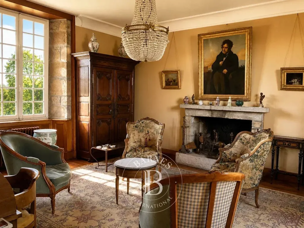 Séjour - Manoir avec Vue Mer à Saint-Cast-le-Guildo