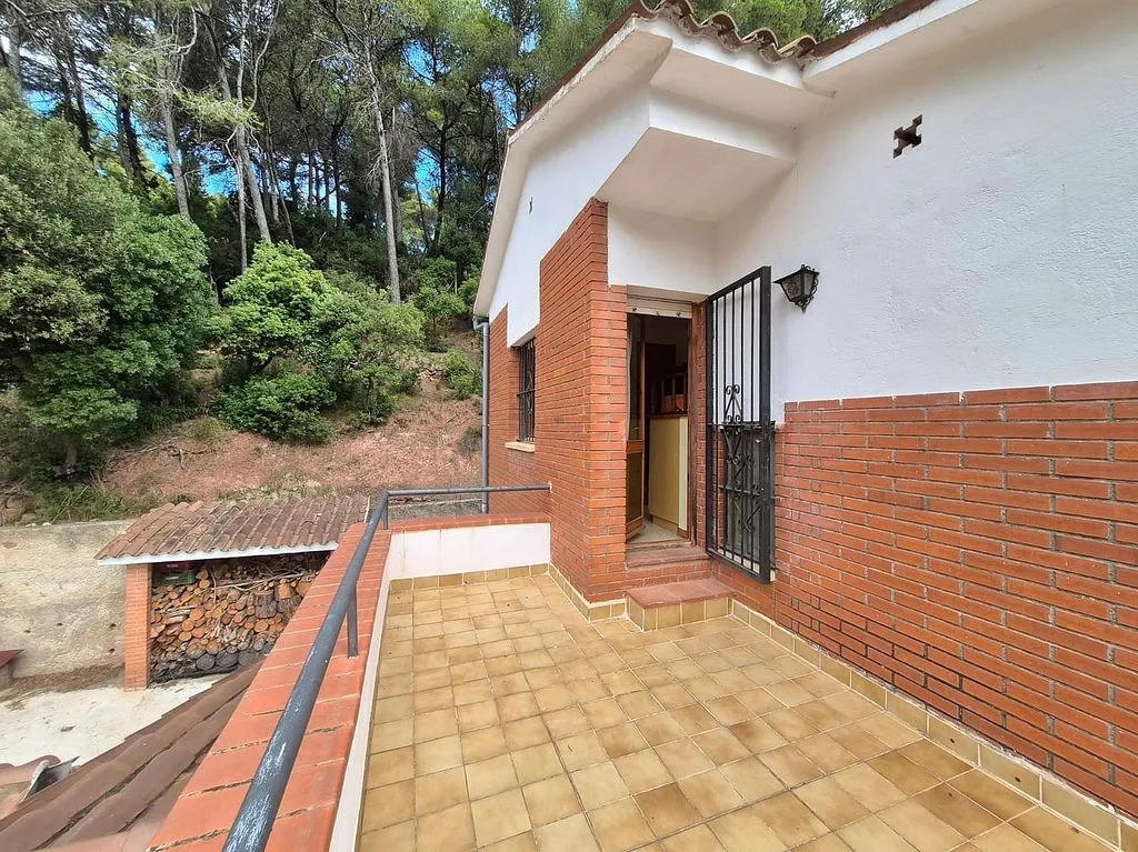 Terrass - Chalet with Pool and Terrace in Cervelló