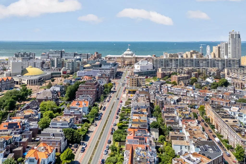 Õhuvaade - Maisonnette with Terrace in Scheveningen