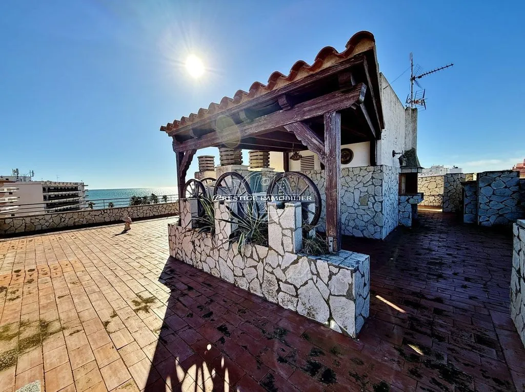 Terrasse - Luxury Penthouse with Sea View in Roses