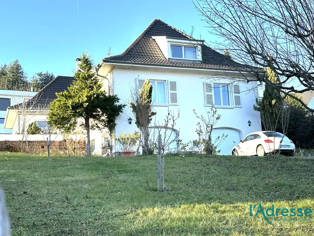 Exterior - Bourgeois House with Forest View in Guebwiller