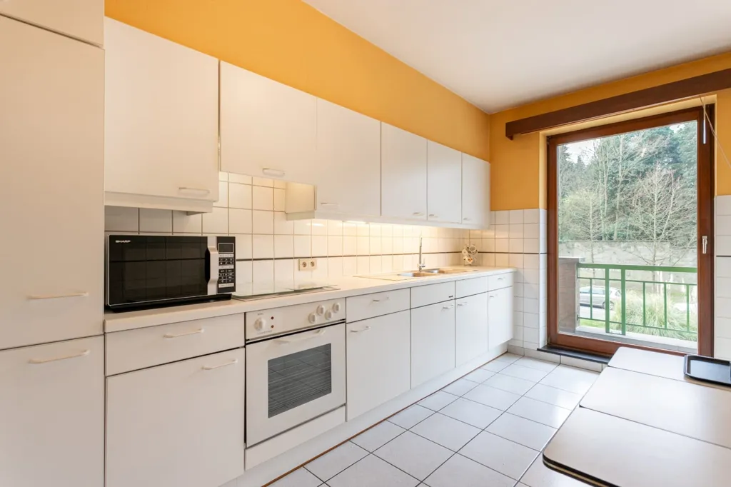 Cuisine - Appartement avec Balcons dans le Calme à Ganshoren