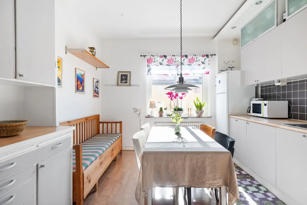 Söögituba - Charming Studio Flat with Terrace in Huskvarna