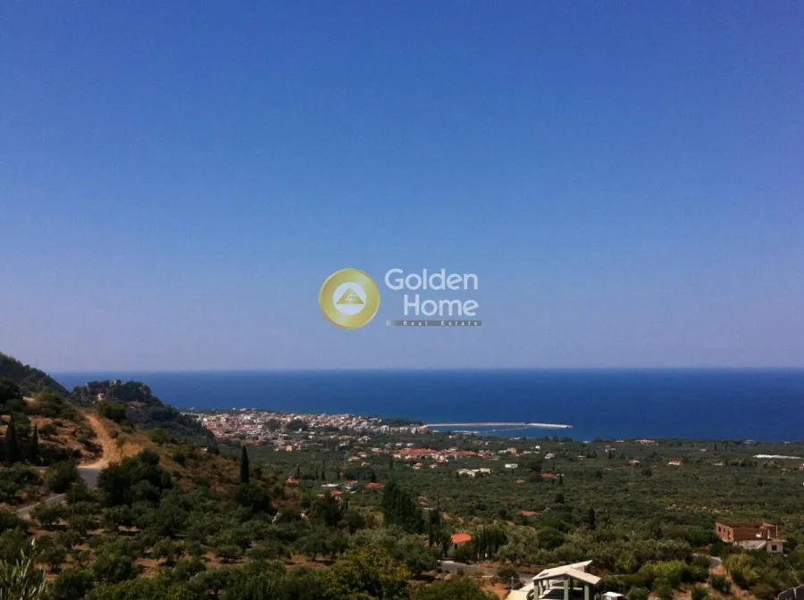 Aed - Plot with Panoramic Sea View in Kyparissia