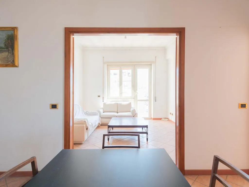 Sala da pranzo - Apartment with Panoramic Balcony in Rome