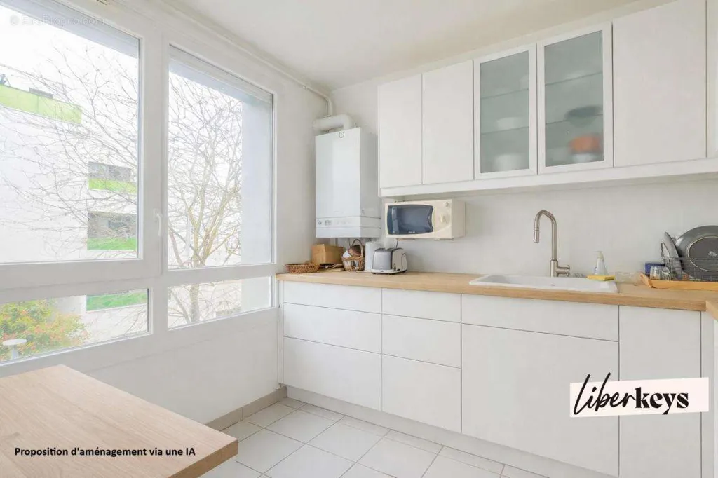 Cuisine - Appartement T3 avec Terrasse à Lille Centre