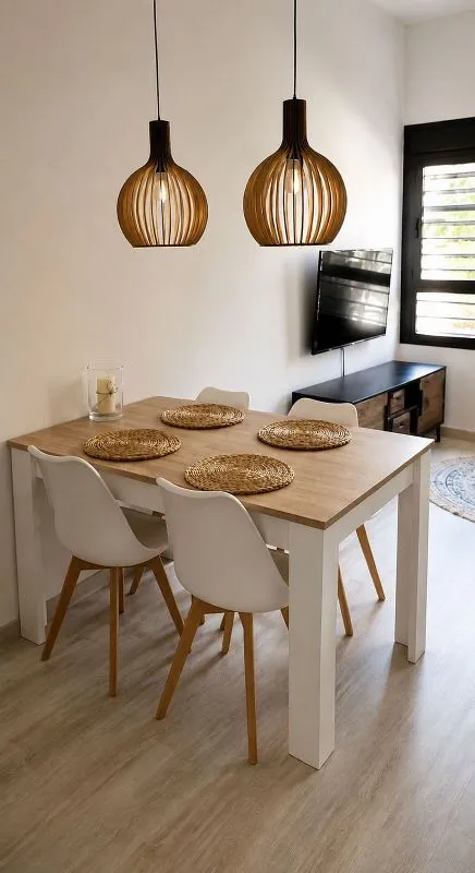 Söögituba - Furnished Studio with Garage in Patraix