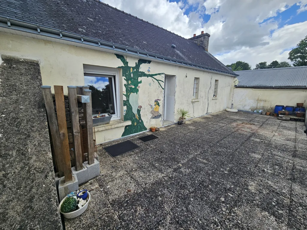 Jardin - Maison de Bourg avec Garage à Saint-Gonnery