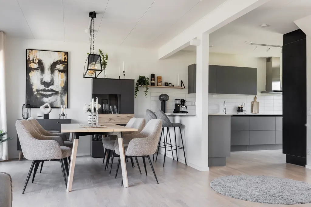 Salle à manger - Modern Terraced House with West Terrace in Marieberg