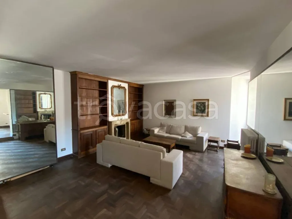 Séjour - Historic Apartment with Panoramic View in Novara