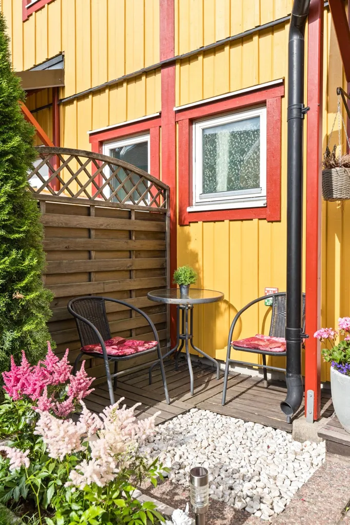 Terrasse - Chalet with Corner Plot in Herrhagen