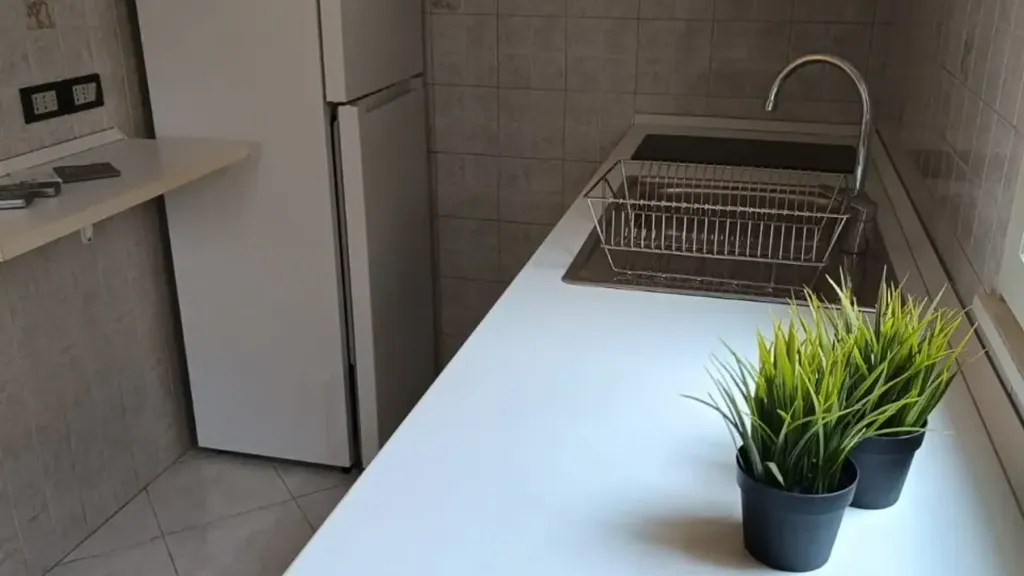 Cuisine - Ground Floor Trilocale with Garage in Albignasego