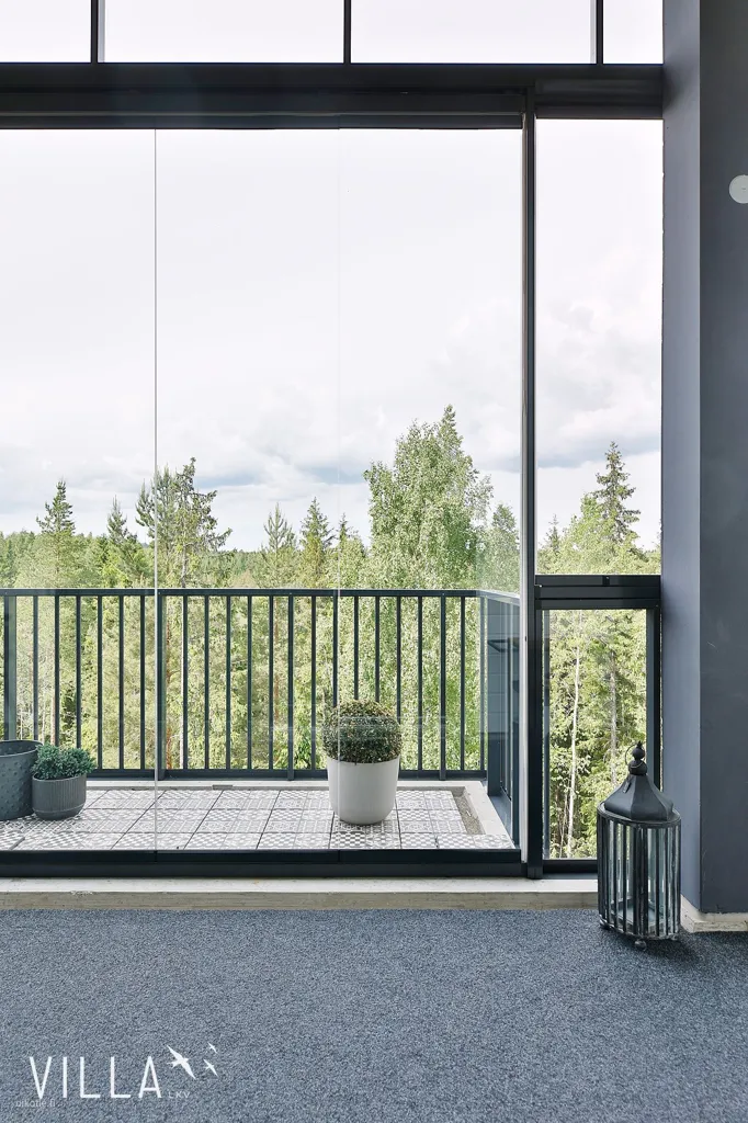 Balcone - Modern Apartment with West-Facing Balcony in Vuores