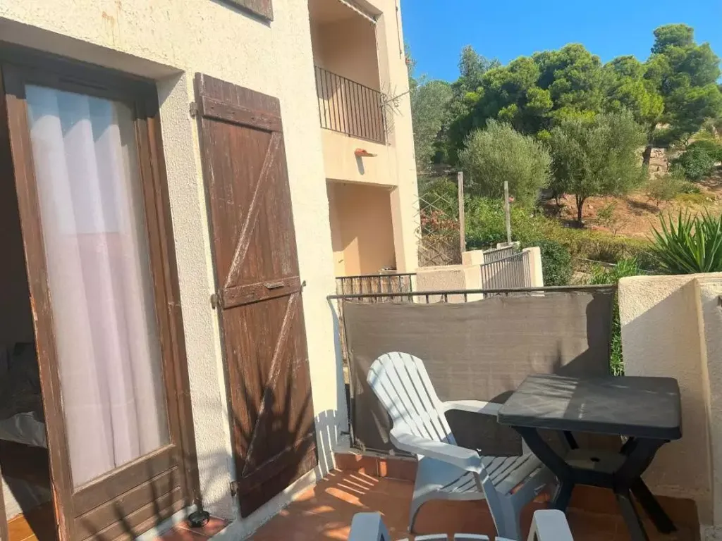 Balcon - Studio avec Vue Mer à L'Ile-Rousse