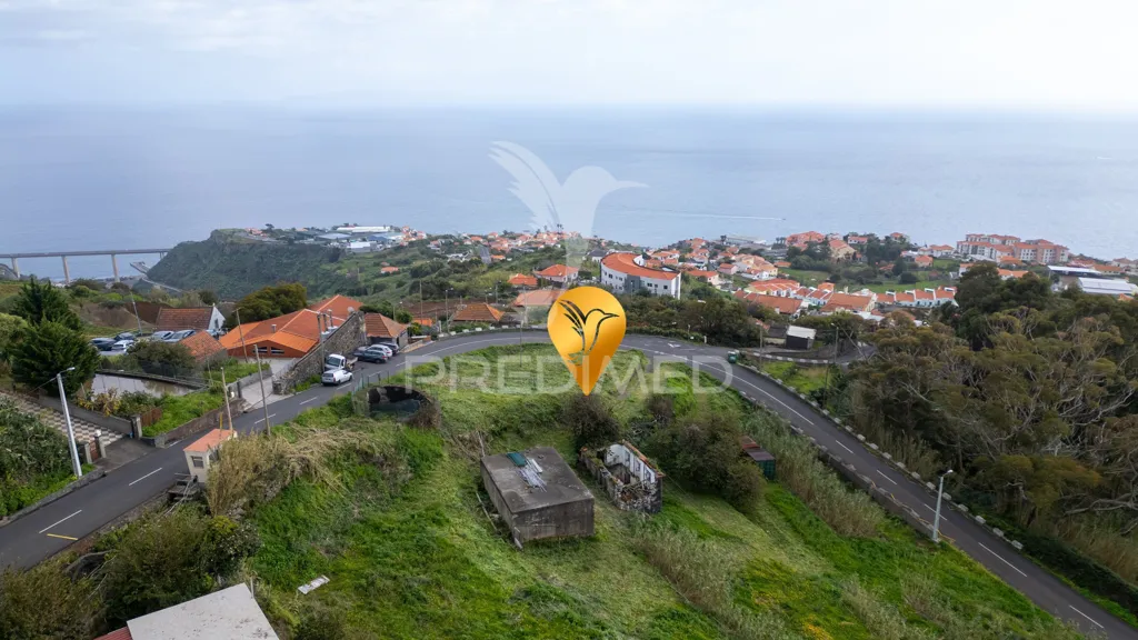 Õhuvaade - Construction Plot with Sea View in Caniço