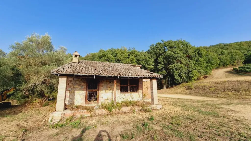 Esterno - Casale con vista lago a Baschi