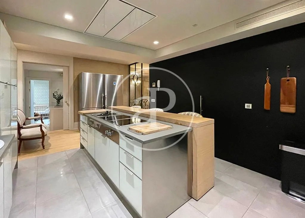 Cucina - Luxury Apartment with High Ceilings in Salamanca