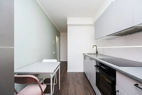 Cuisine - Renovated Flat with Courtyard View in Mustamäe