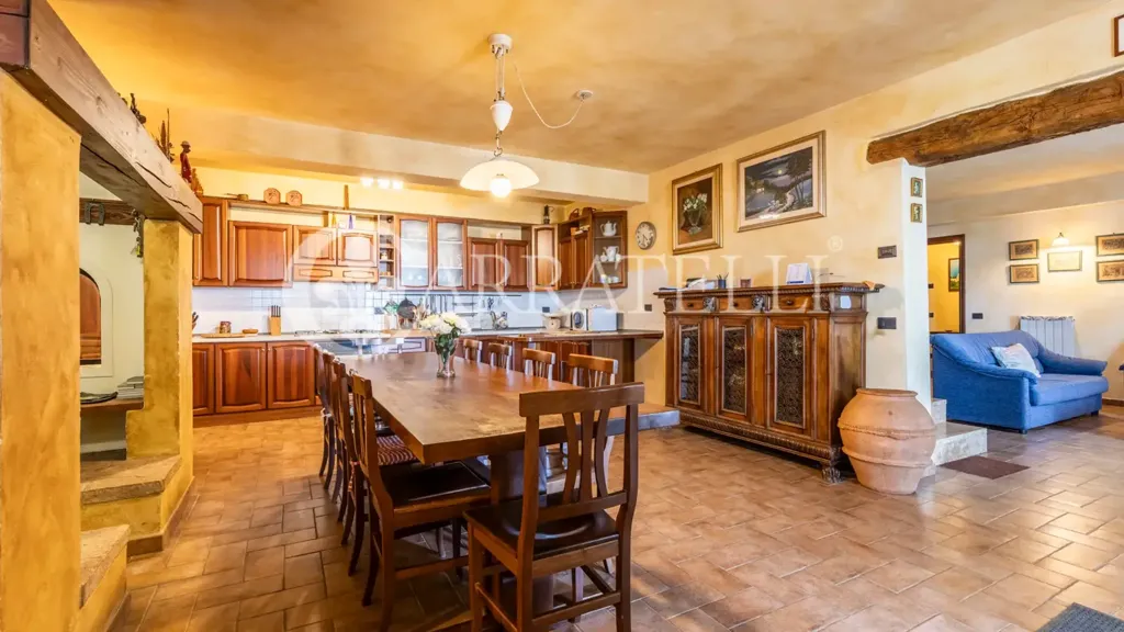 Salle à manger - Rustic Property with Pool in Sarteano