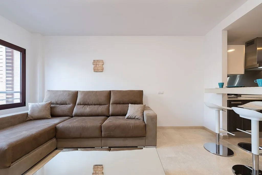 Séjour - Modern Flat with Terrace in Guanarteme, Las Palmas