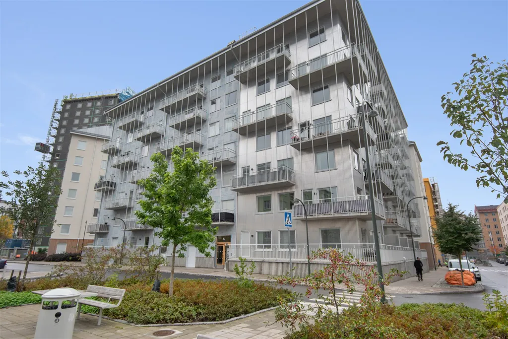Außenansicht - Newly Built Apartment with Balcony in Vegastaden
