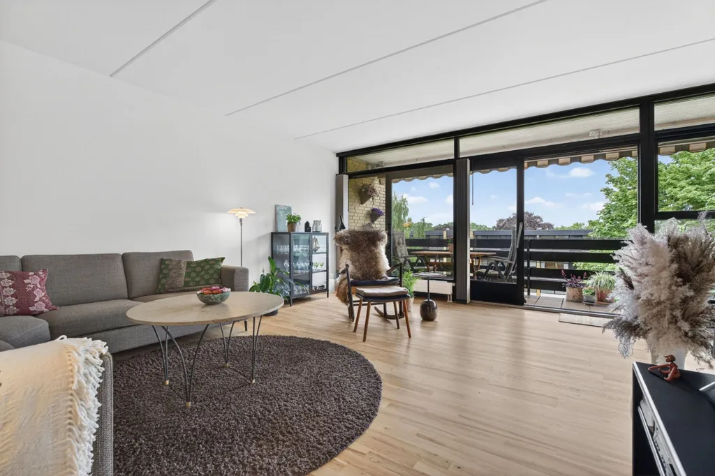 Soggiorno - Apartment with Balcony in Stenløse